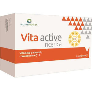 Aqua viva - Vita active ricarica 30 compresse