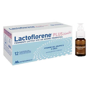 Lactoflorene - Plus bimbi 12 flaconcini