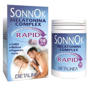 Melatonina complex rapid - Dietalinea sonnok melatonina rapid 60 compressa