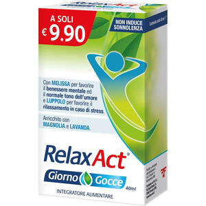 F&f - Relax act giorno gocce 40 ml